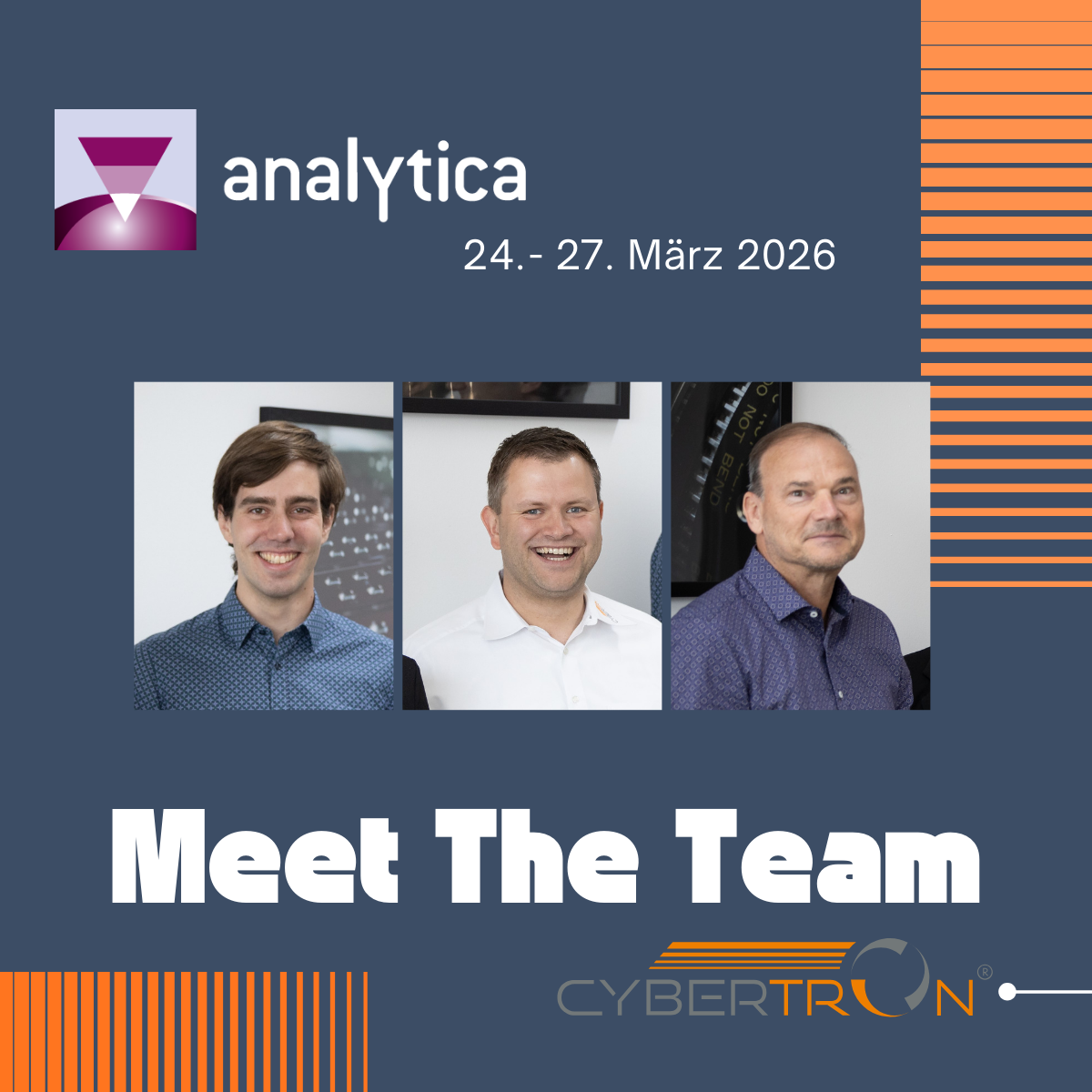 Cybertron auf der Analytica 2026