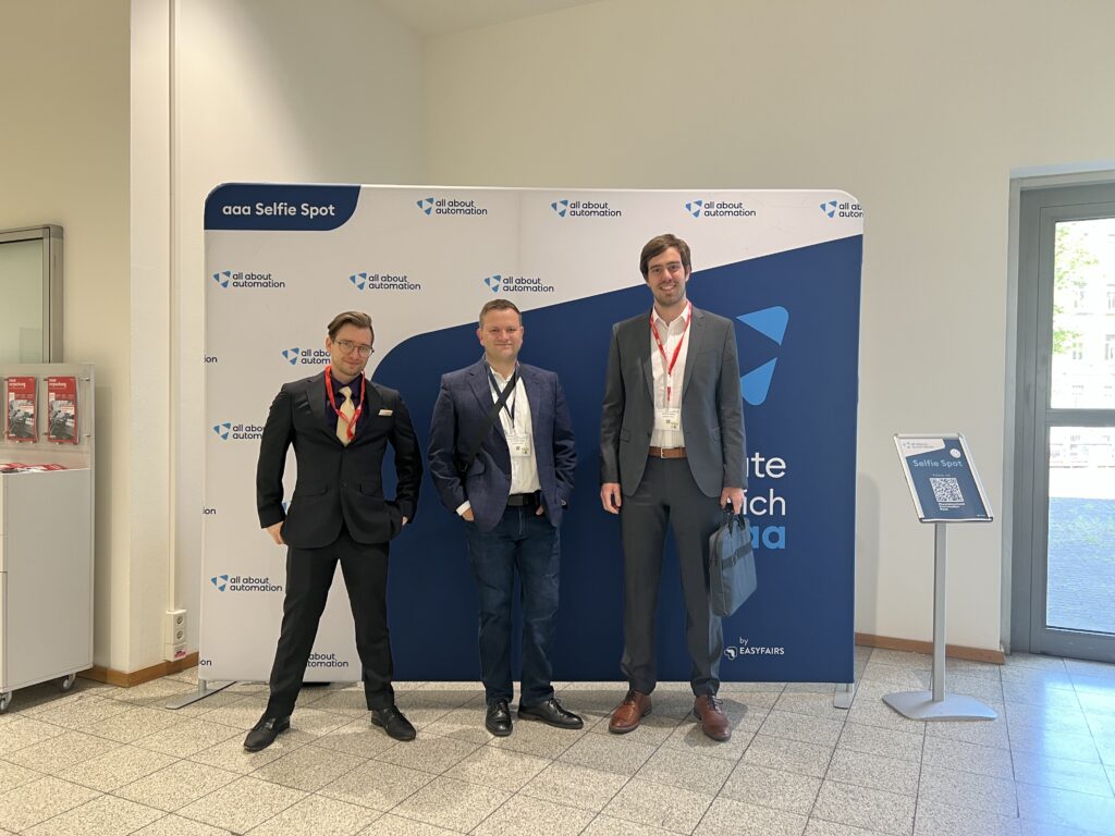 Besuch auf der all about automation in Hamburg