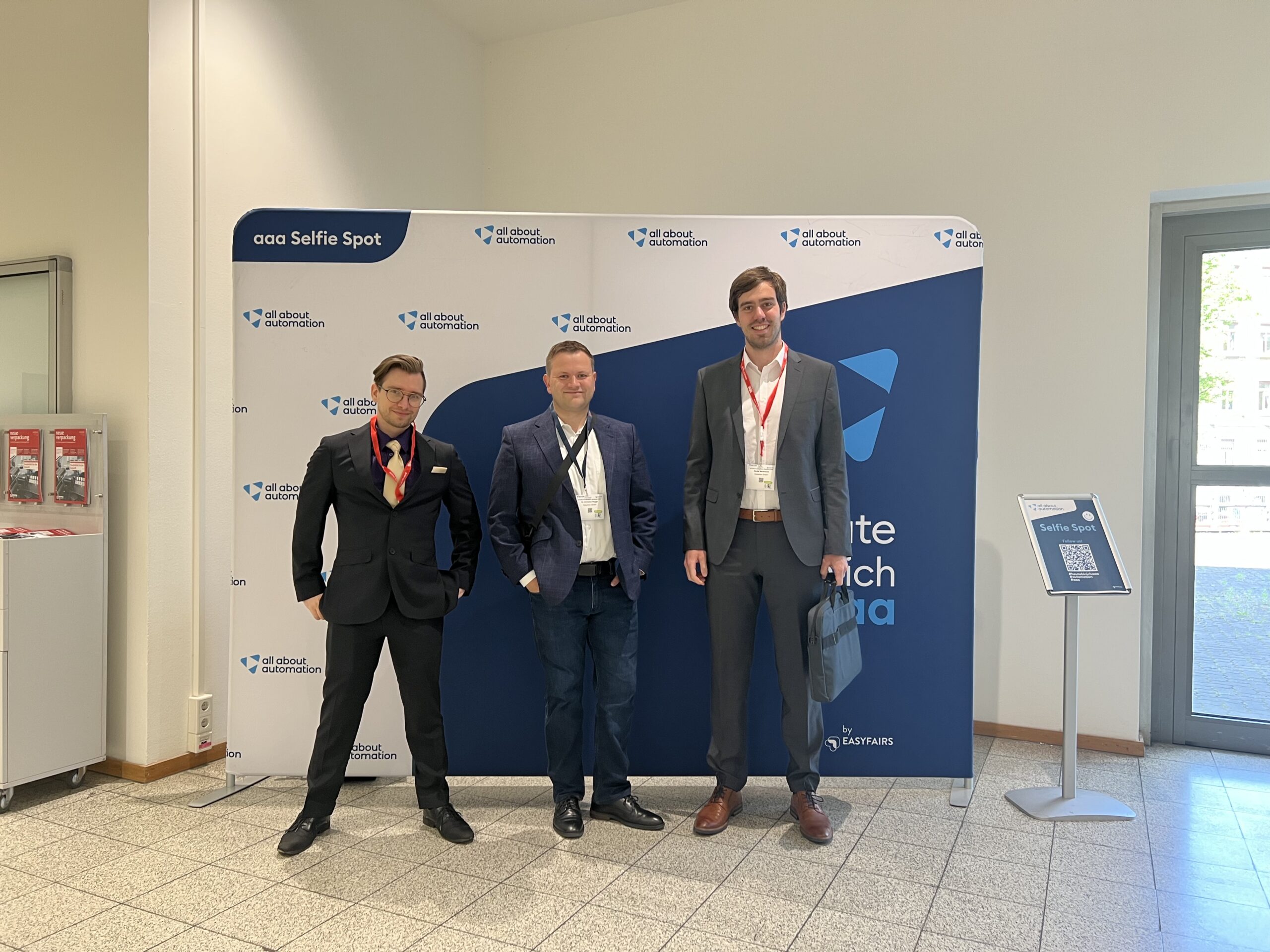 Besuch auf der all about automation in Hamburg