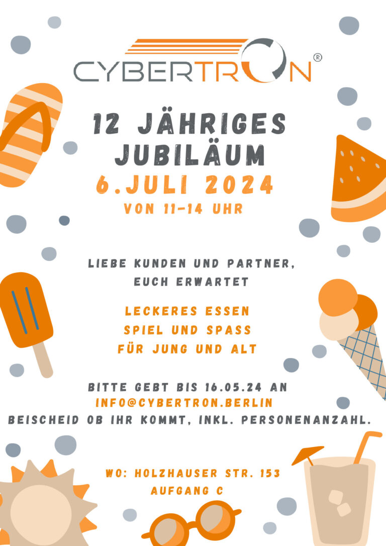 12 jähriges Jubiläum der CYBERTRON