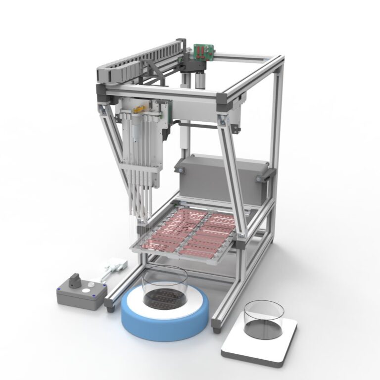 Liquid Handling Pipettierrobotter im Labor der Zukunft